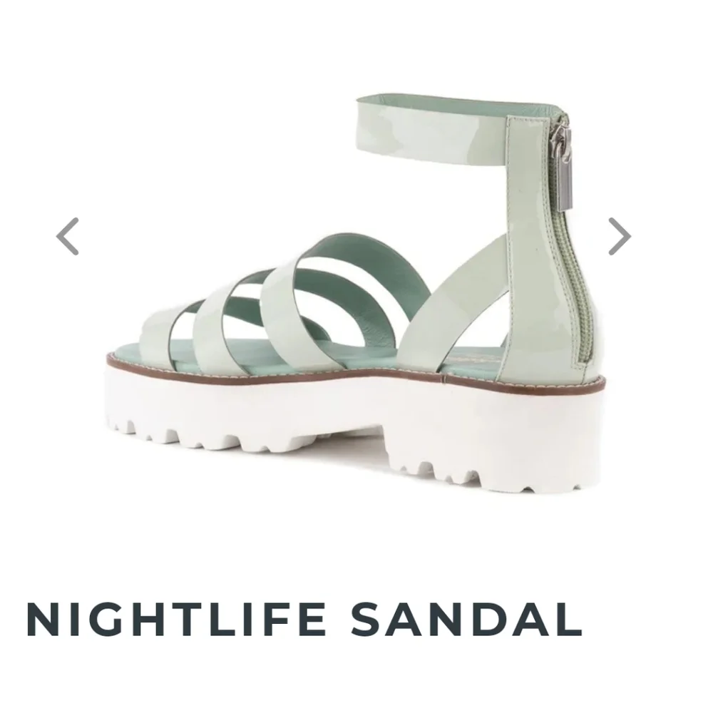 Seychelles Nightlife Sandals in Cucumber - Picture 3 of 9